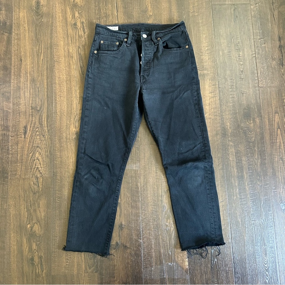 Levi’s 501 skinny ankle jeans size 25